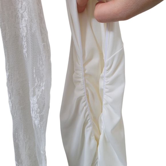 KIMI + KAI Maternity Mermaid Bridal Gown Size M - Picture 5 of 16